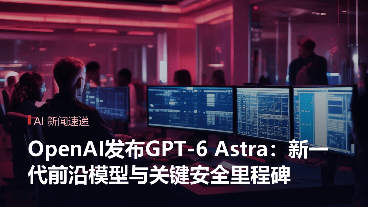 OpenAI发布GPT-6 Astra:新一代前沿模型与关键安全里程碑封面