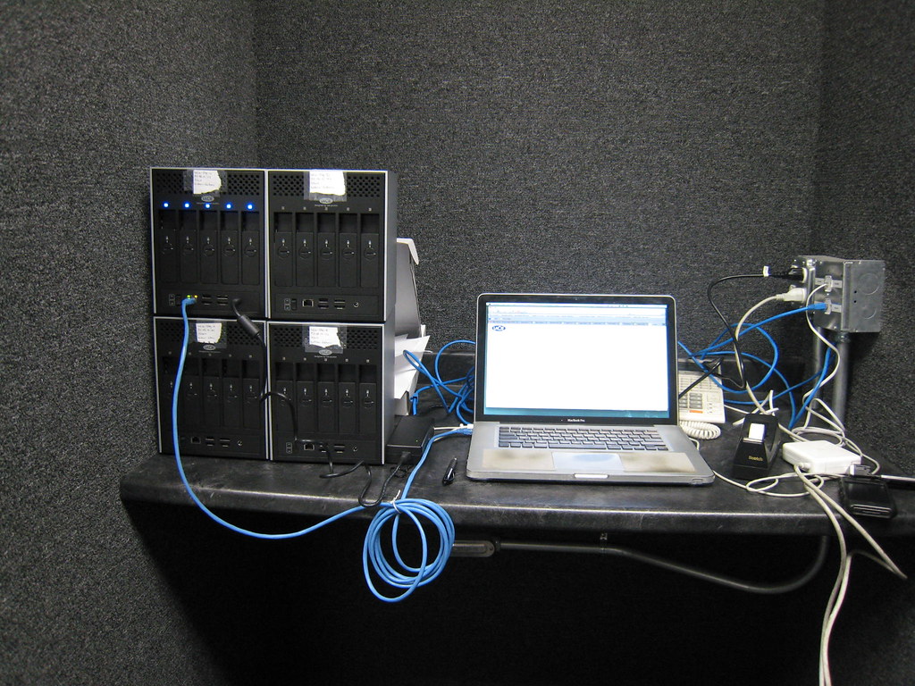 cloud computing server room